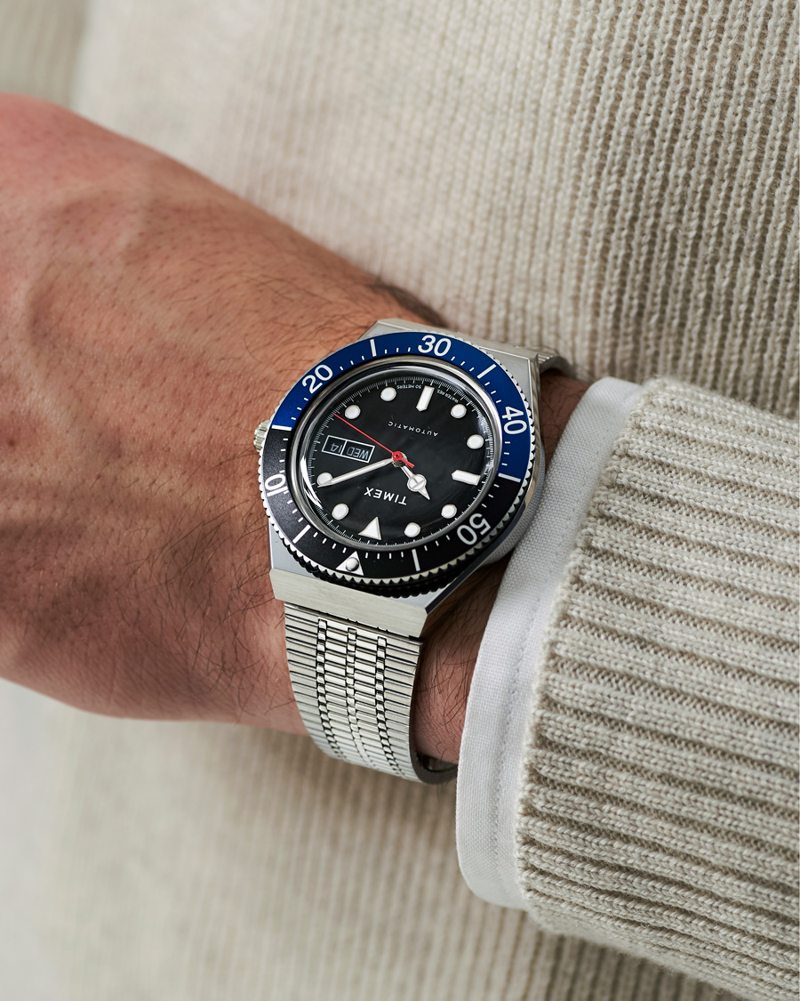 Herre | Timex M79 Automatic 40mm Blue/Black | Timex | M79 Automatic 40mm Blue/Black