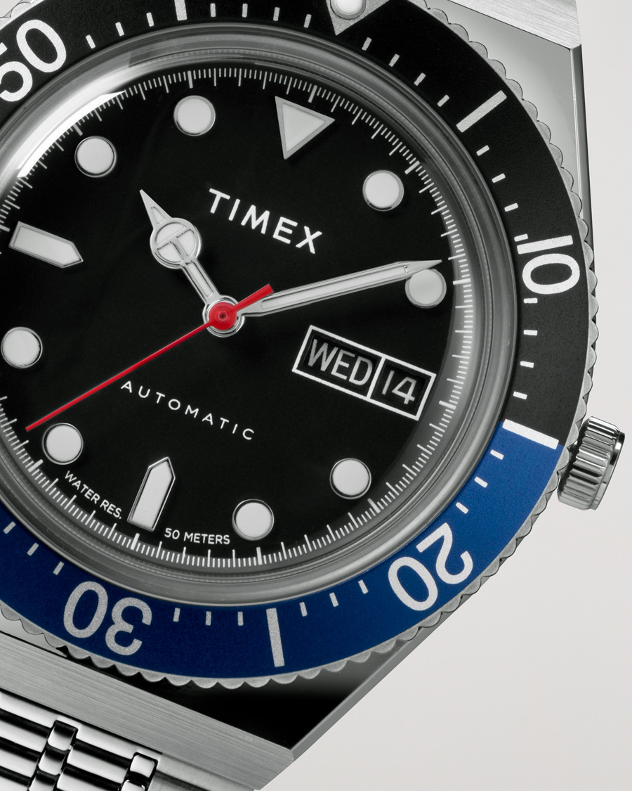Herre | Timex M79 Automatic 40mm Blue/Black | Timex | M79 Automatic 40mm Blue/Black