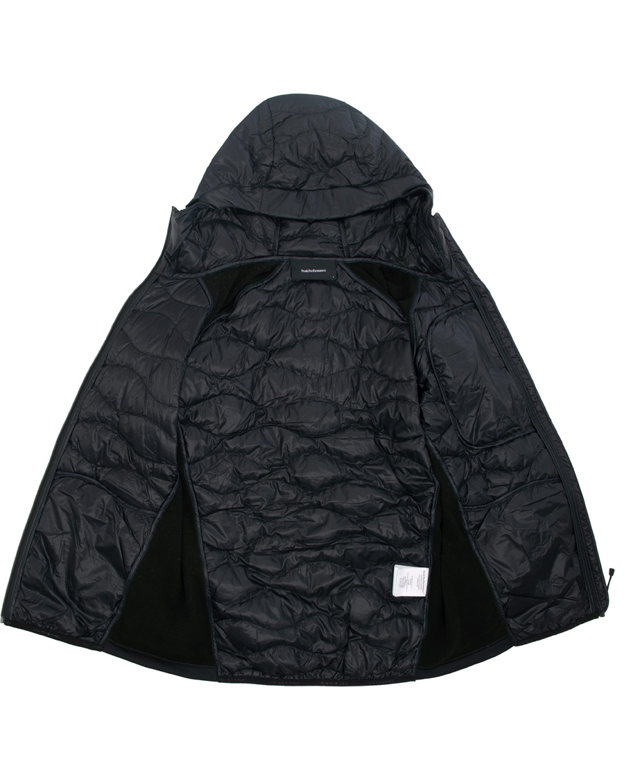 Herre | Jakker | Peak Performance | Helium Hybrid Hooded Jacket Black