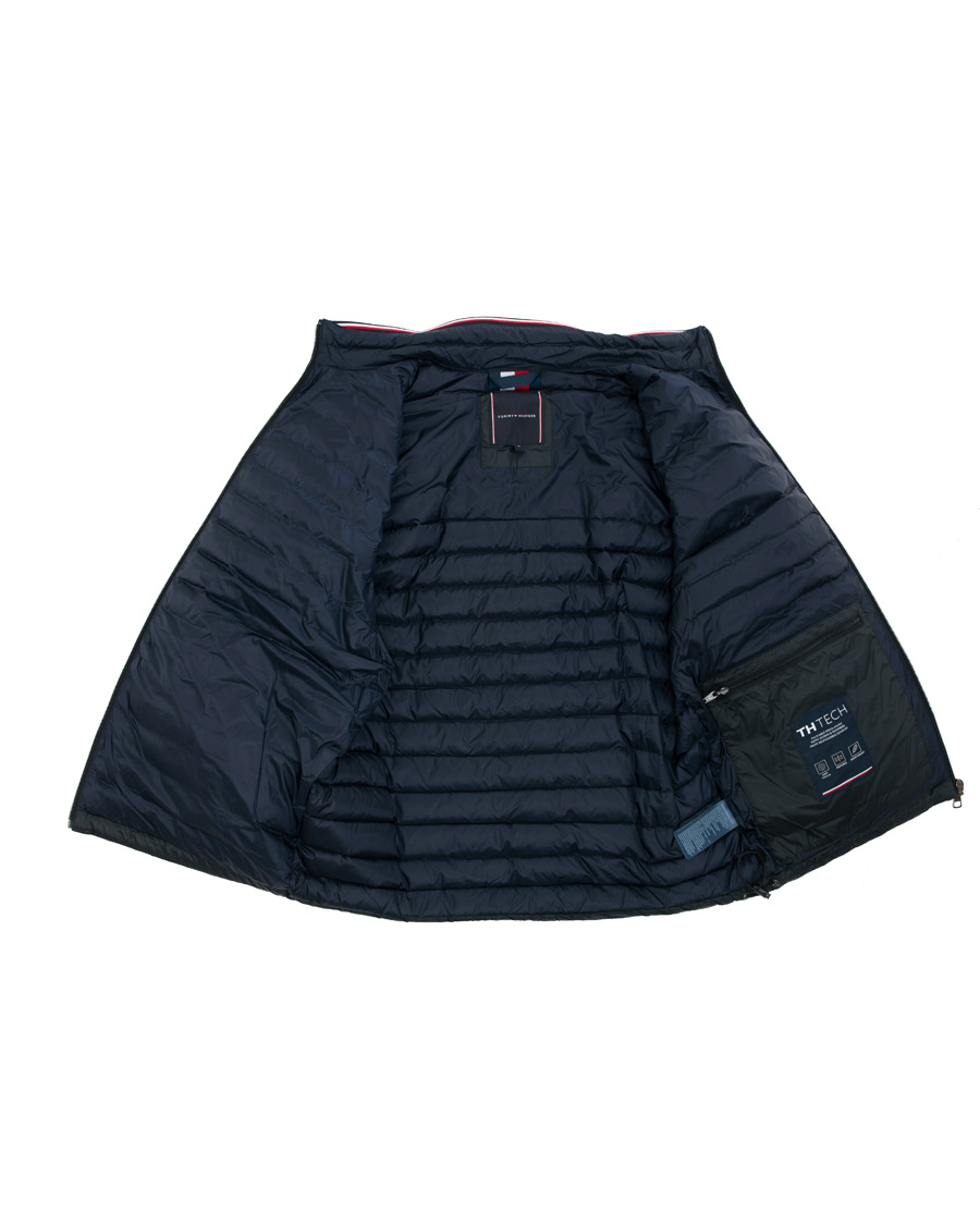 Herre | Jakker | Tommy Hilfiger | Packable Lightweight Down Jacket Jet Black