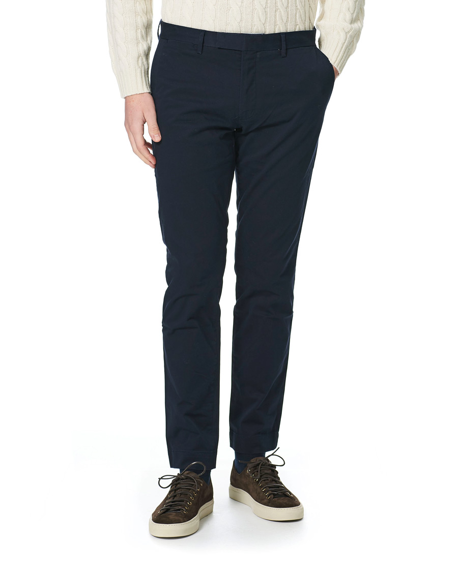 Herre | Bukser | Polo Ralph Lauren | Slim Fit Stretch Chinos Aviator Navy