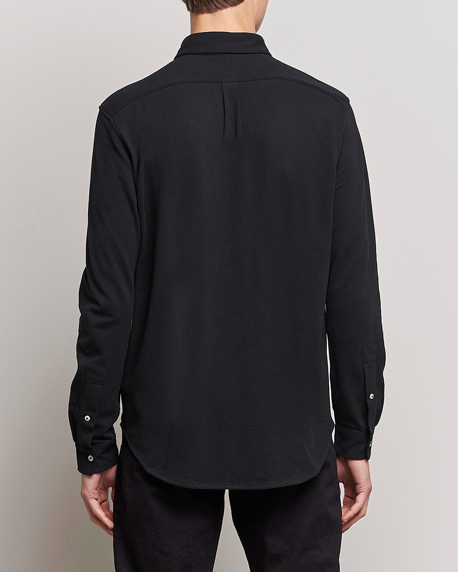 Herre | Skjorter | Polo Ralph Lauren | Featherweight Mesh Shirt Polo Black