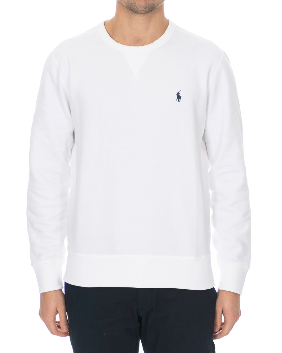 Herre | Gensere | Polo Ralph Lauren | Magic Fleece Sweatshirt White