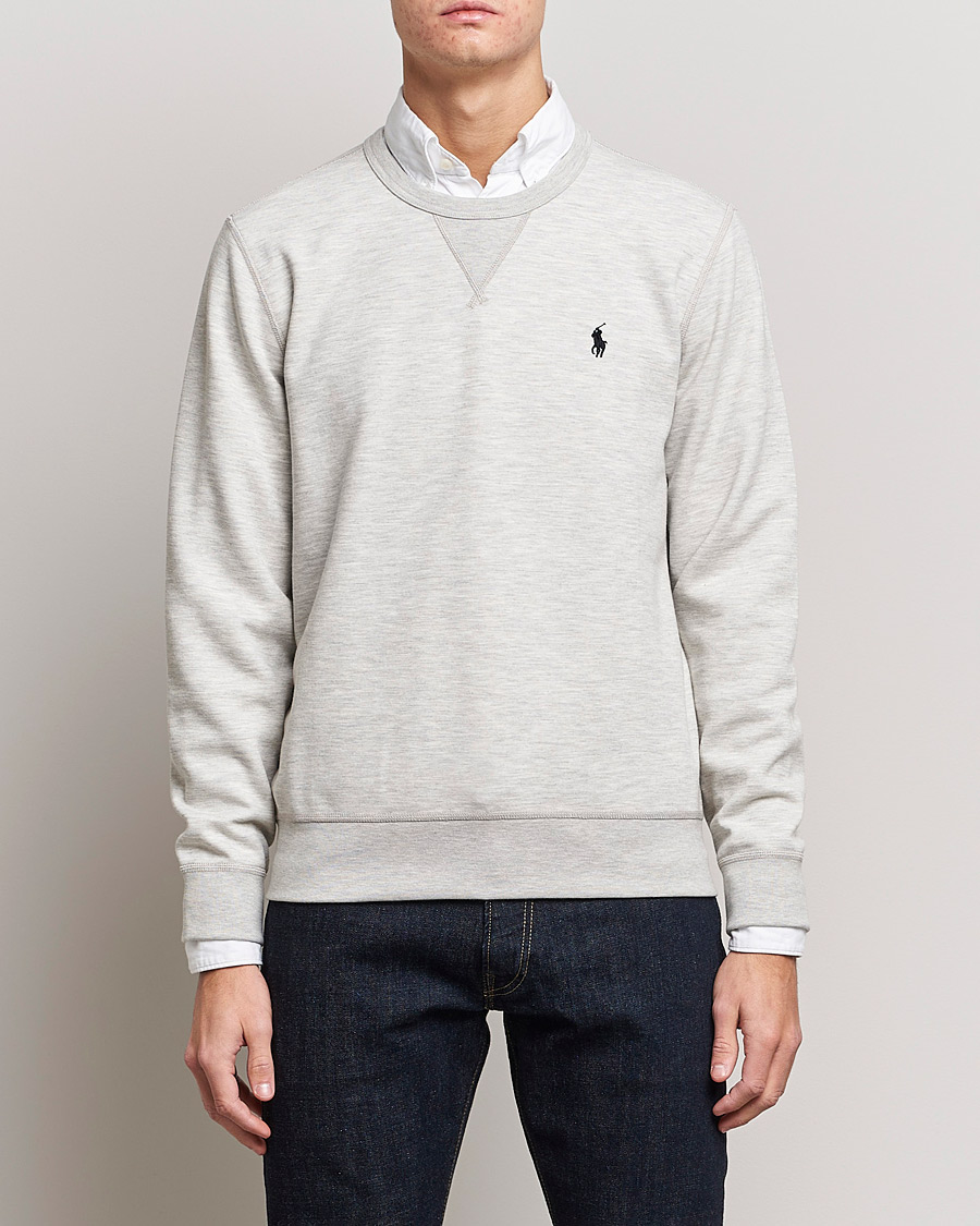 Herre | The Classics of Tomorrow | Polo Ralph Lauren | Tech Crew Neck Sweatshirt Light Sport Heather