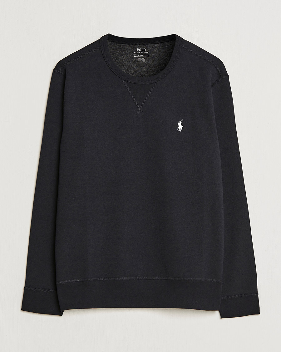 Herre | Gensere | Polo Ralph Lauren | Tech Crew Neck Sweatshirt Black