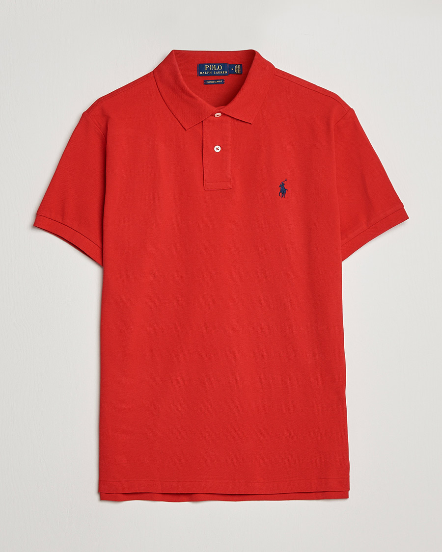 Herre |  | Polo Ralph Lauren | Custom Slim Fit Polo Red