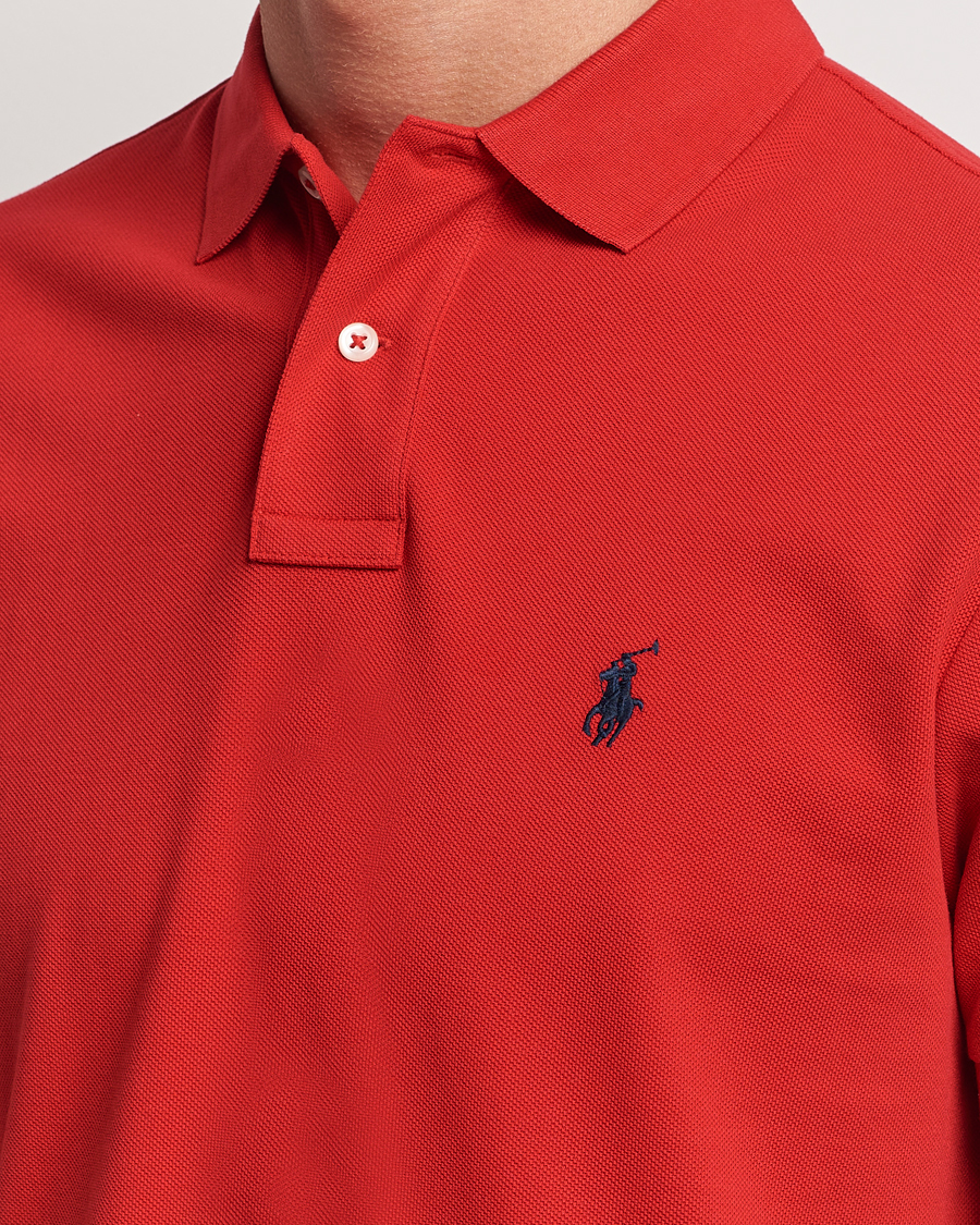 Herre | Pikéer | Polo Ralph Lauren | Custom Slim Fit Polo Red