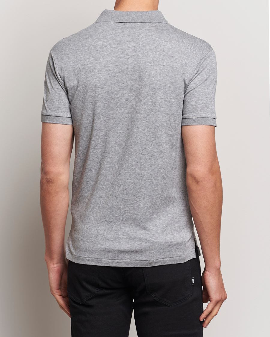 Herre | Pikéer | Polo Ralph Lauren | Slim Fit Pima Cotton Polo Steel Heather