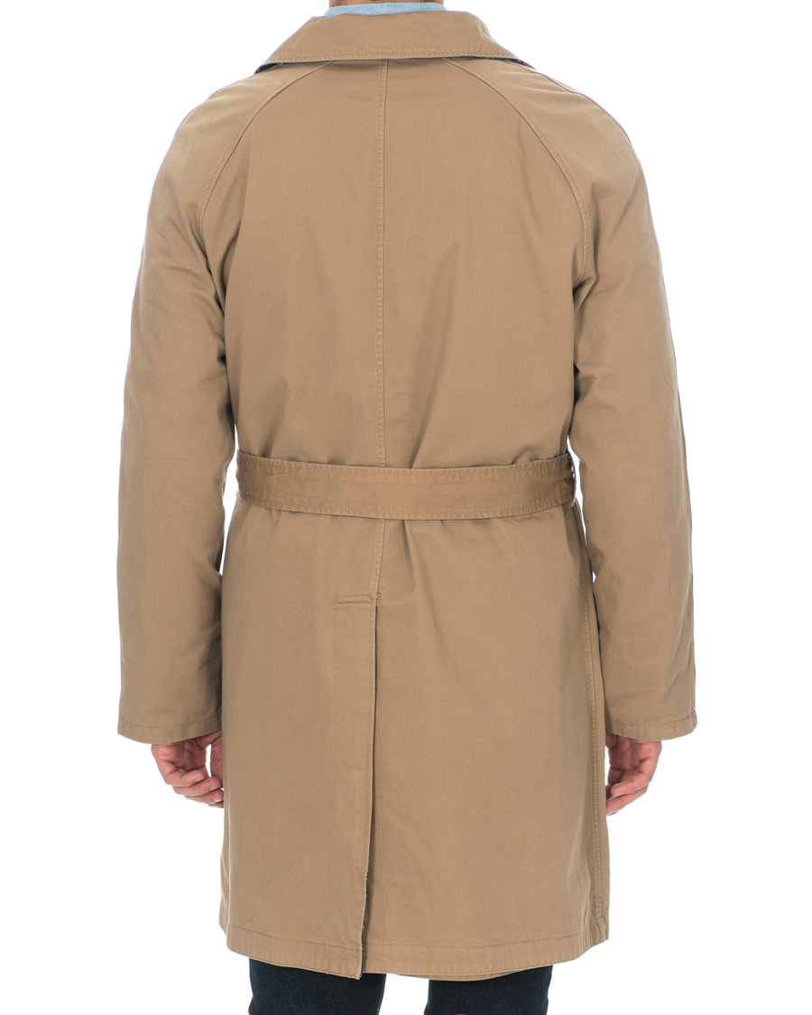 Herre | Jakker | Polo Ralph Lauren | Reversible Trench Coat Desert Khaki/Gordon Tartan