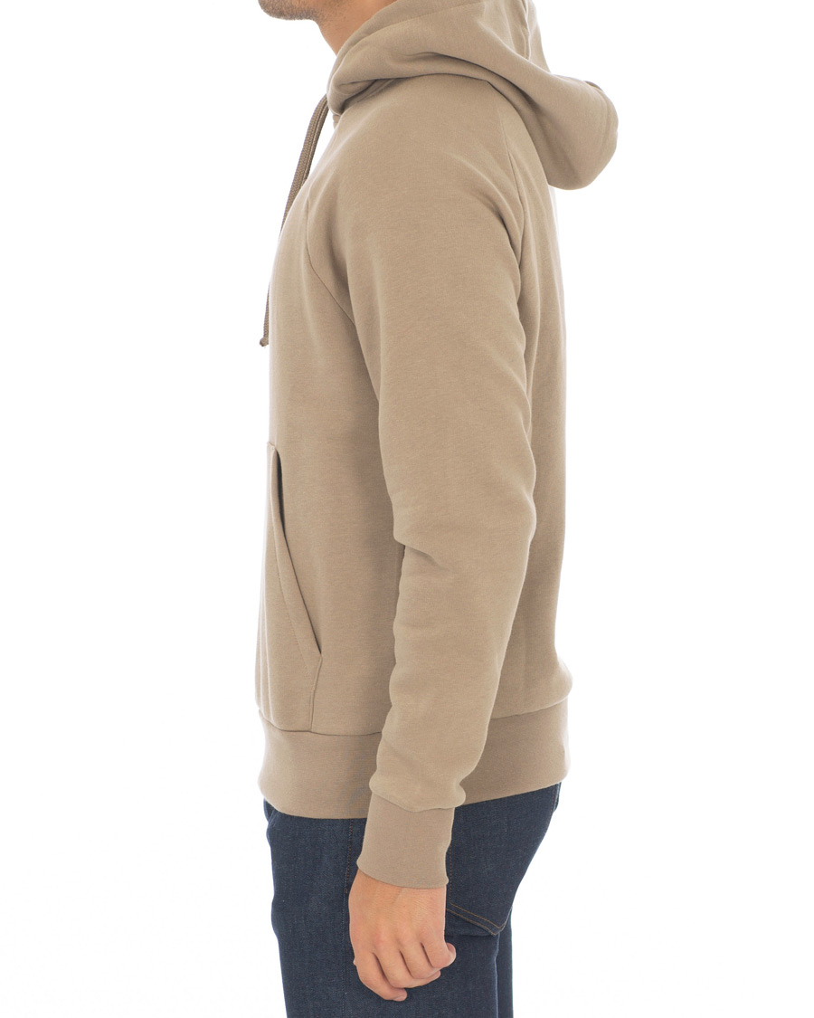 Herre | Gensere | A Day's March | Sturdy Fleece Back Hoodie Khaki