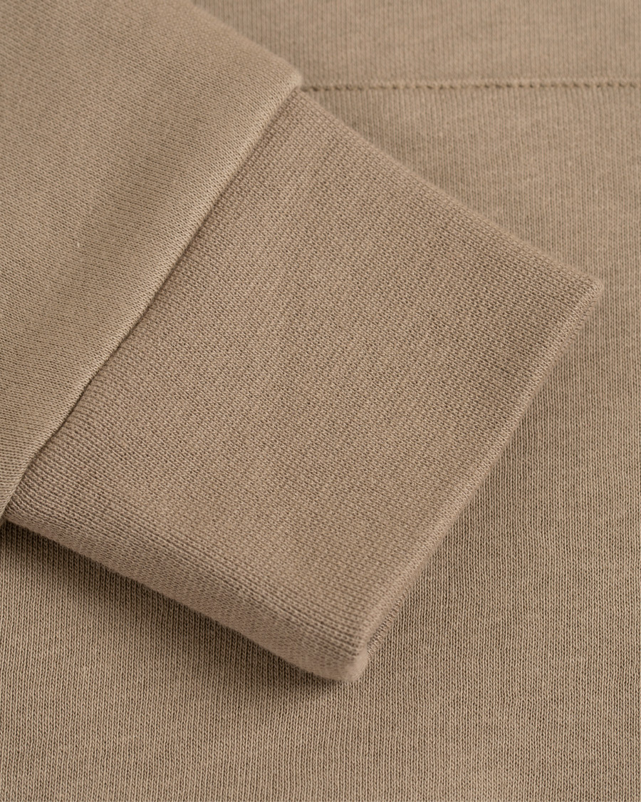 Herre | Gensere | A Day's March | Sturdy Fleece Back Hoodie Khaki