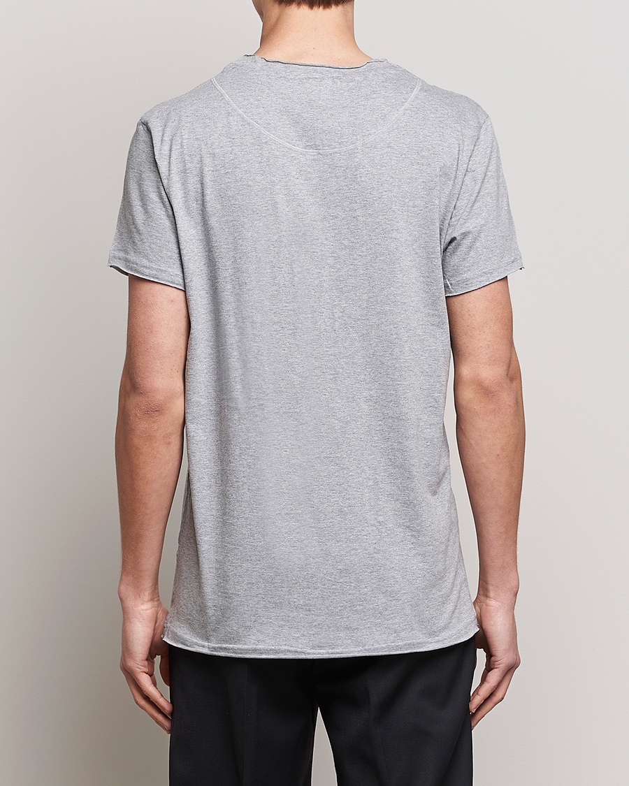 Herre | T-Shirts | Bread & Boxers | Crew Neck Relaxed Grey Melange