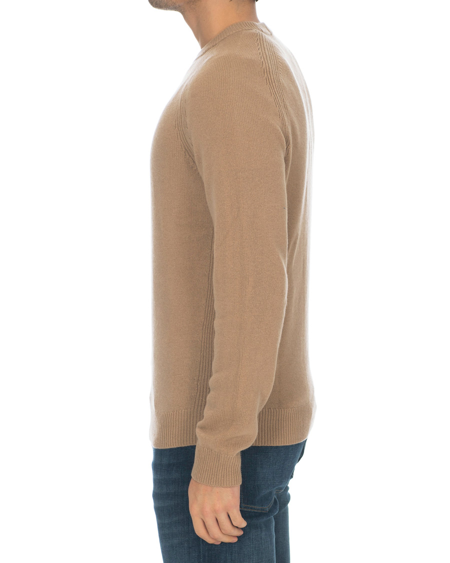 Herre | Gensere | BOSS BLACK | BOSS Banilo Cashmere Crew Neck Beige