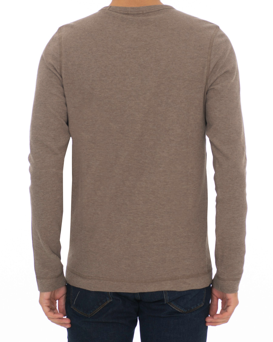 Herre | Gensere | BOSS ORANGE | BOSS Casual Tempest Fine Heather Waffle Pullover Dark Grey