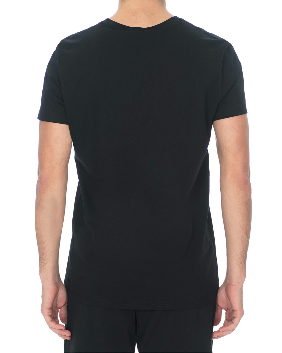 Herre | T-Shirts | BOSS BLACK | BOSS Logo Crew Neck Tee Black/Gold