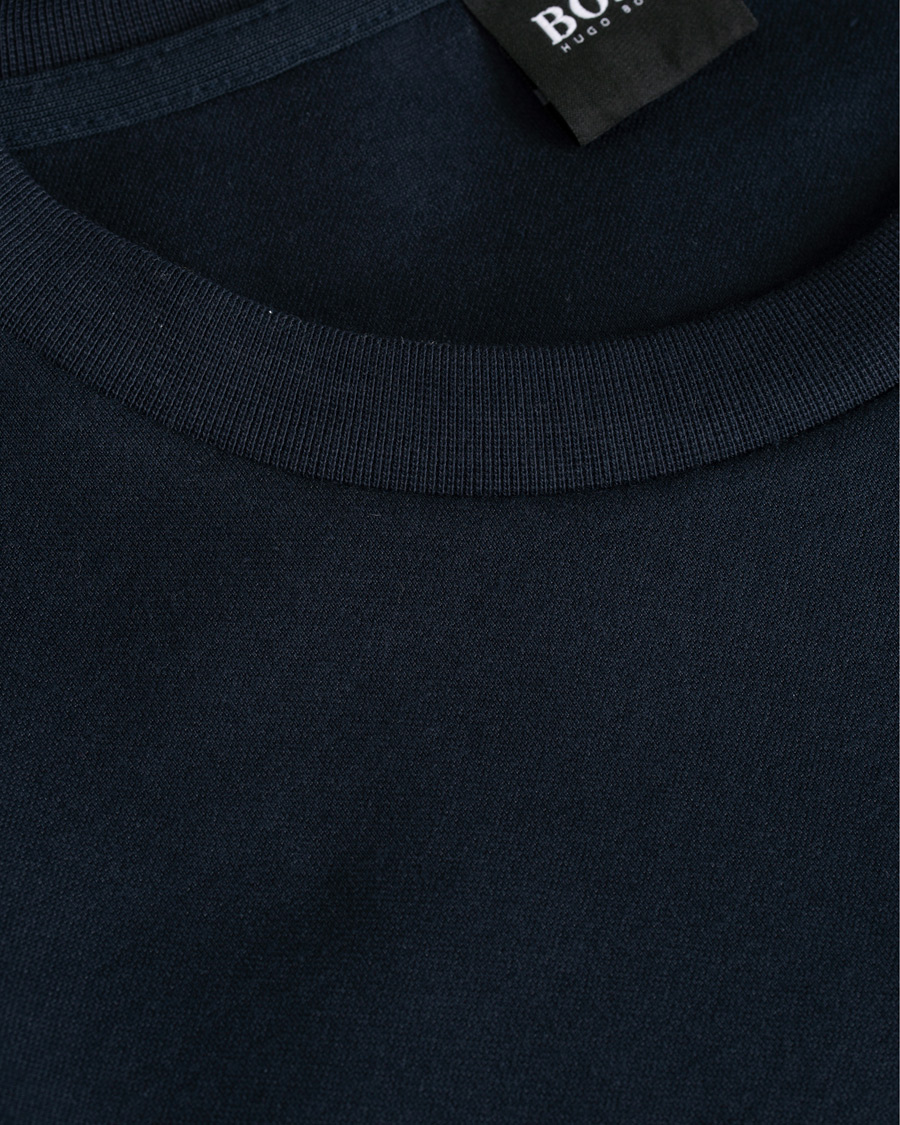 Herre | Gensere | BOSS BLACK | BOSS Tracksuit Sweatshirt Navy/Silver