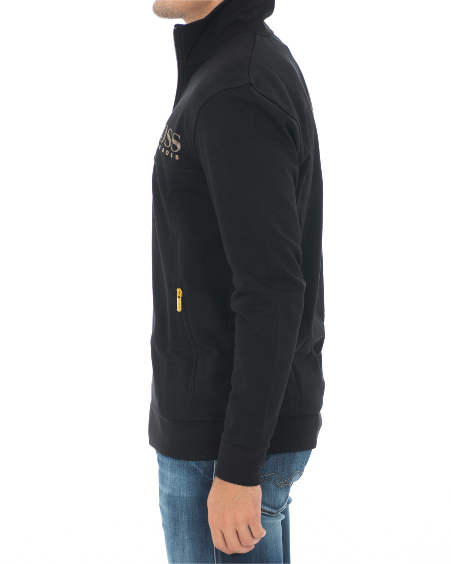Herre | Gensere | BOSS BLACK | BOSS Tracksuit Full Zip Black/Gold