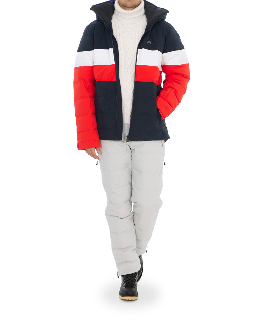 Herre | Jakker | J.Lindeberg | Russel Down Ski Jacket Racing Red
