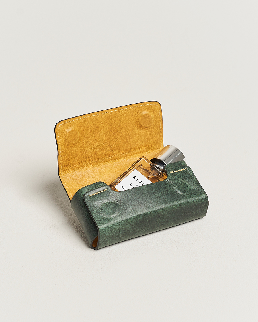 Herre |  |  | Eight & Bob Perfume Leather Case Forest Green