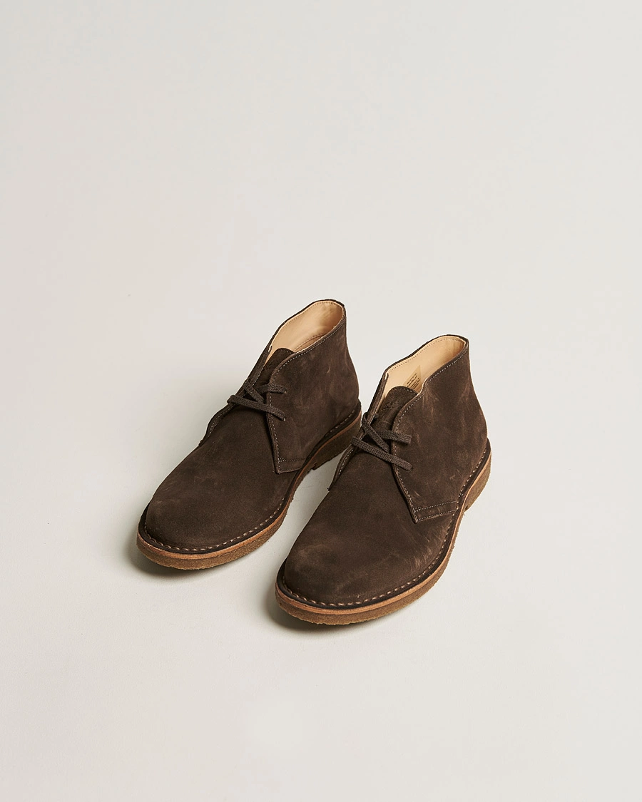 Herre | Sko i mokka | Astorflex | Greenflex Desert Boot Dark Brown Suede