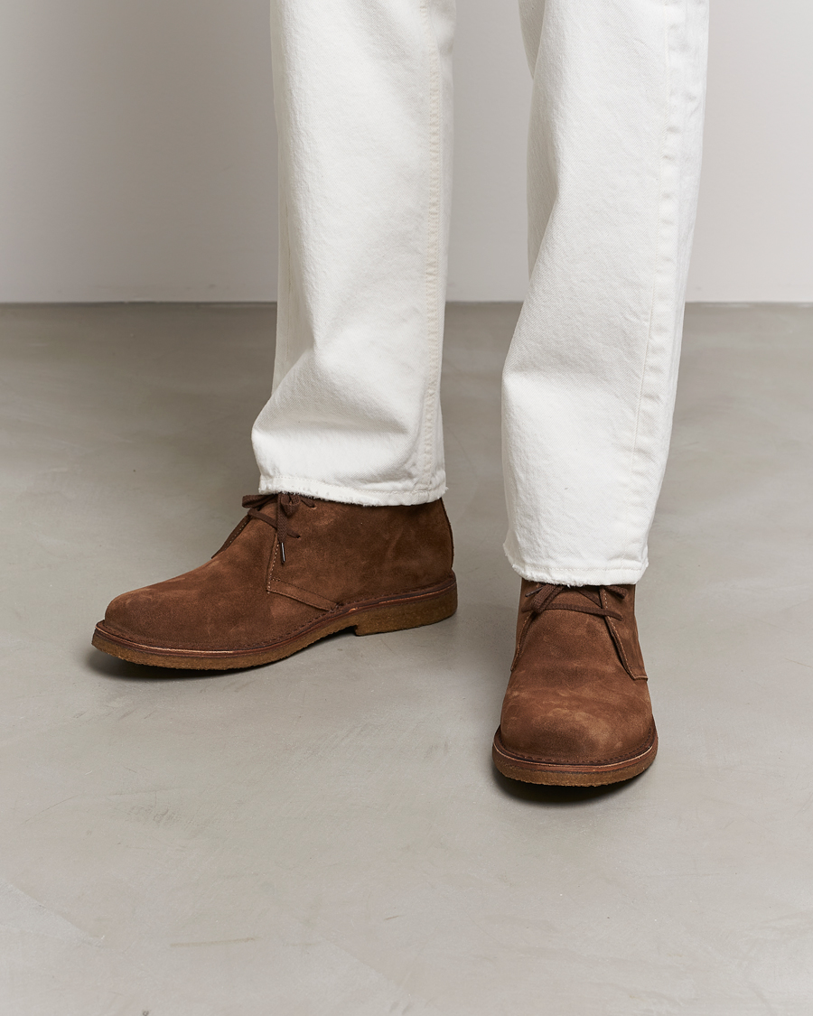 Herre | Støvler | Astorflex | Greenflex Desert Boot Dark Khaki Suede