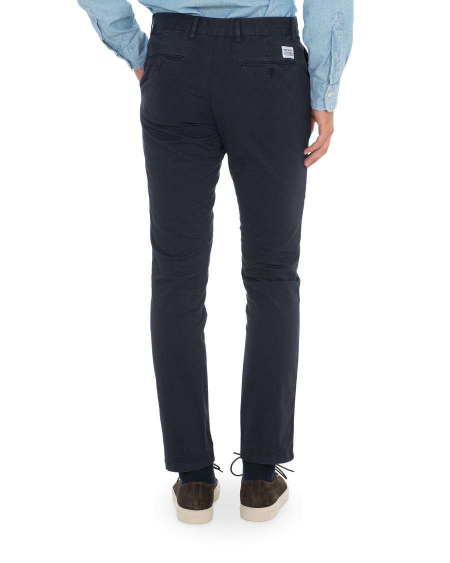 Herre | Bukser | Norse Projects | Aros Slim Light Stretch Chinos Dark Navy
