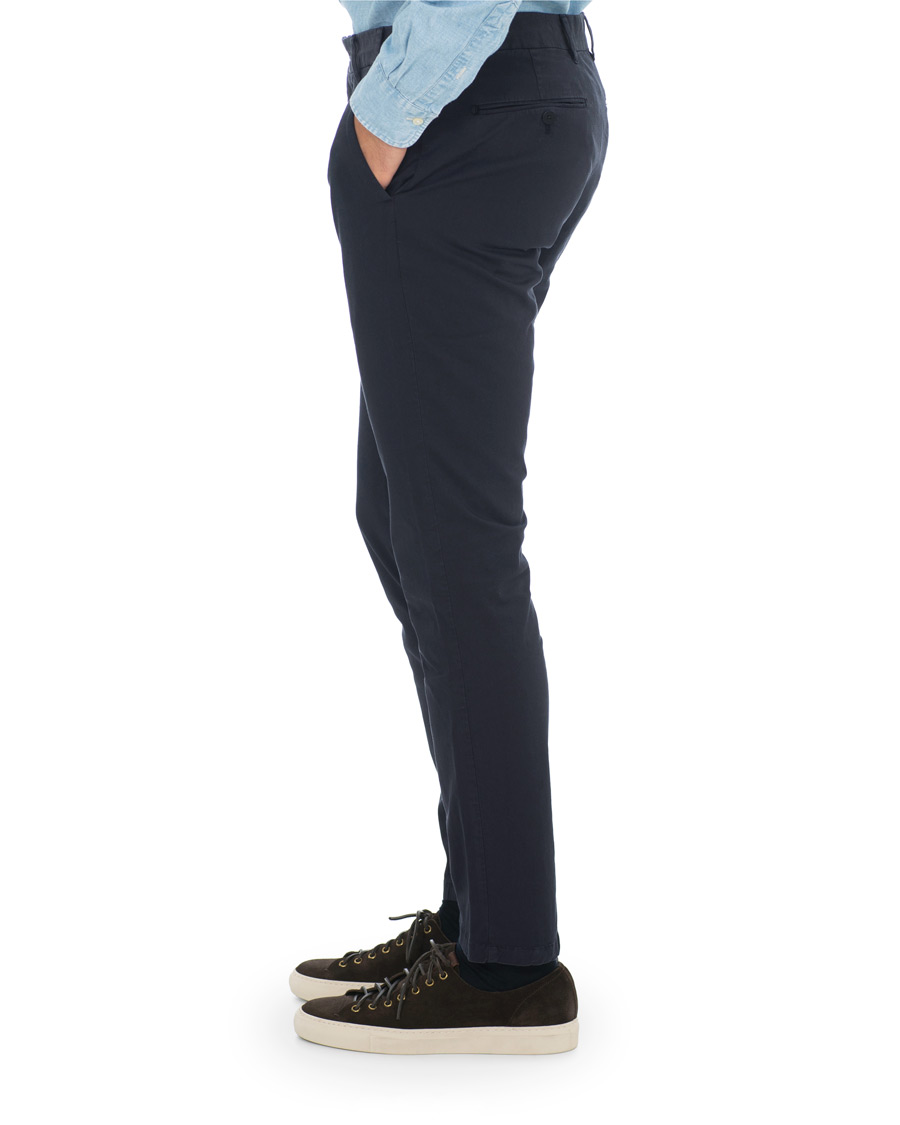 Herre | Bukser | Norse Projects | Aros Slim Light Stretch Chinos Dark Navy