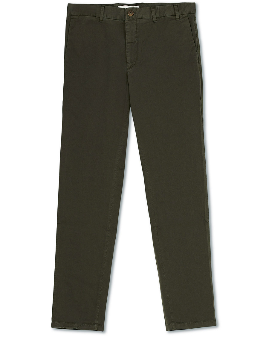 Herre | Bukser | Norse Projects | Aros Slim Light Stretch Chinos Ivy Green