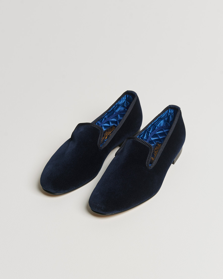 Men |  | Bowhill & Elliott | Albert Plain Pumps Navy