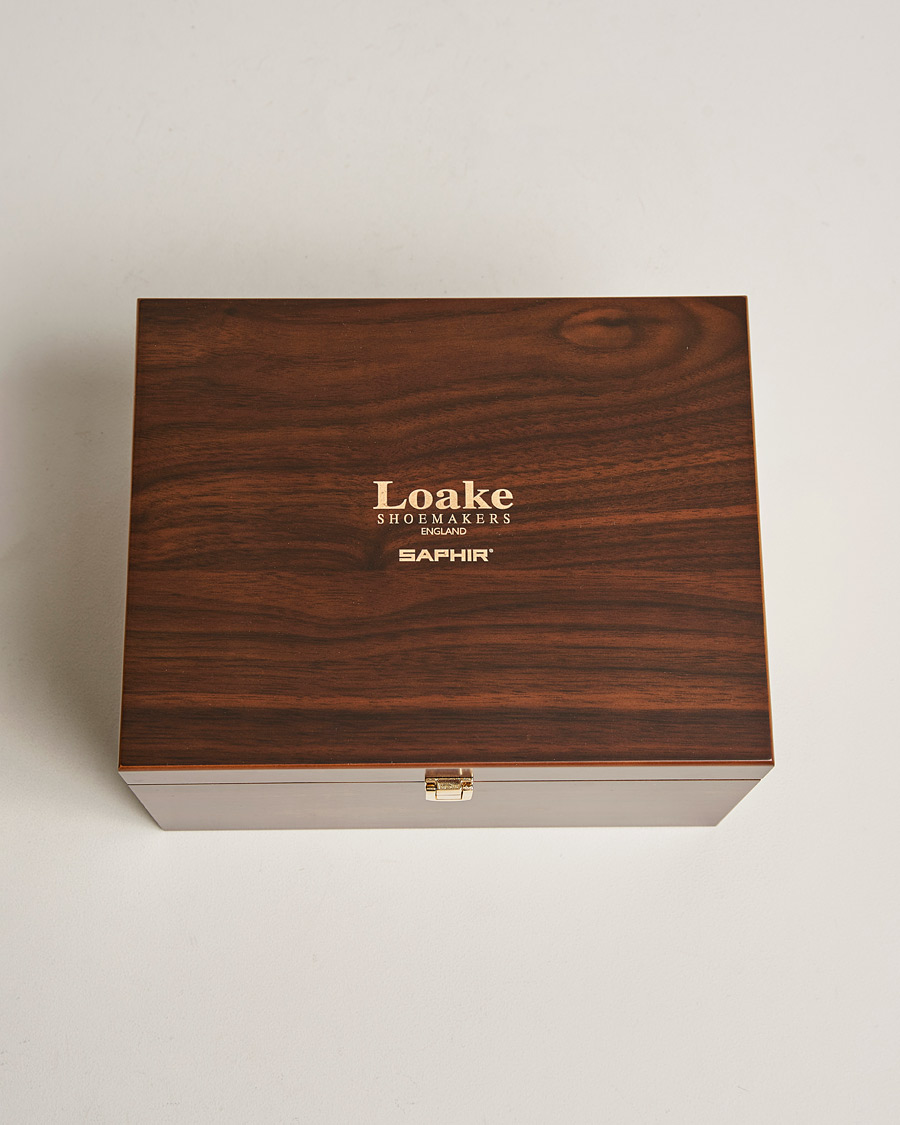 Herre | Skopleie | Loake 1880 | Saphir Valet Box