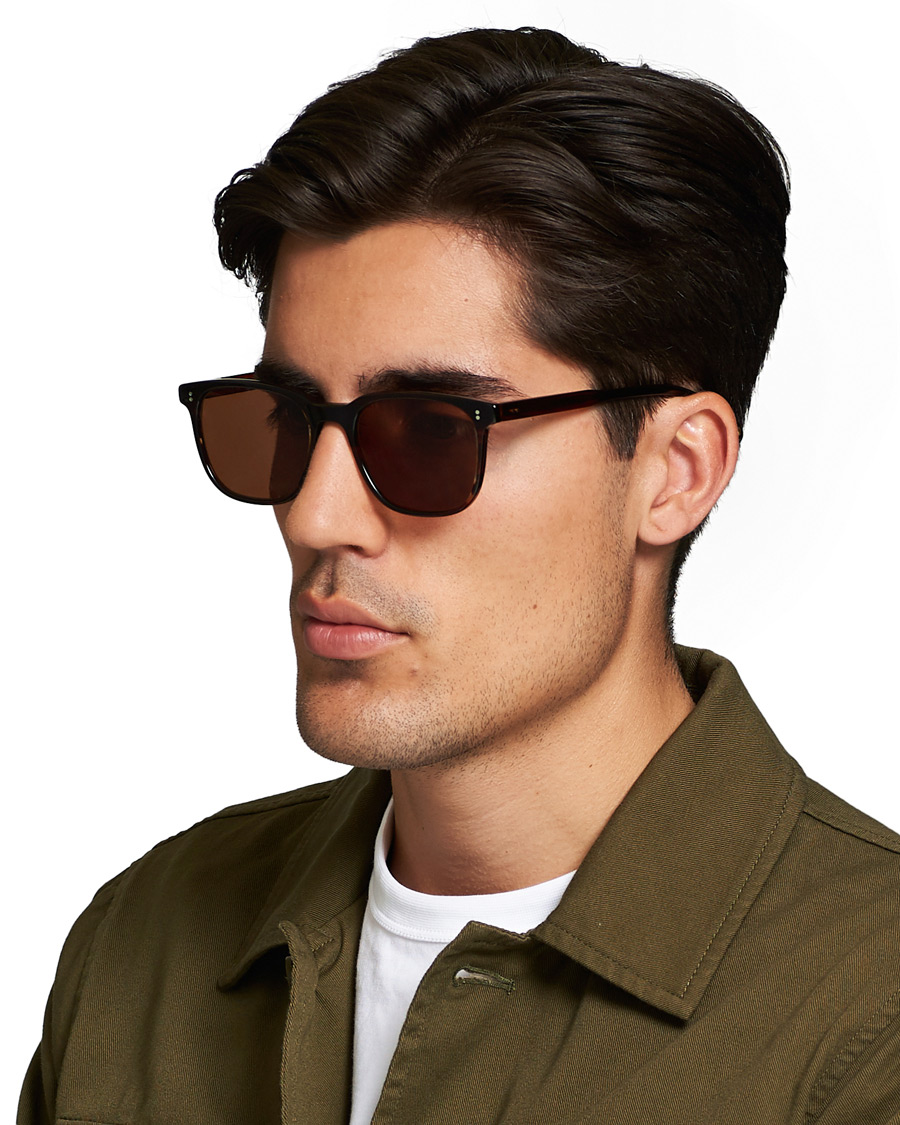 Herre | Garrett Leight Emperor Sun Sunglasses Mahogany Tortoise | Garrett Leight | Emperor Sun Sunglasses Mahogany Tortoise
