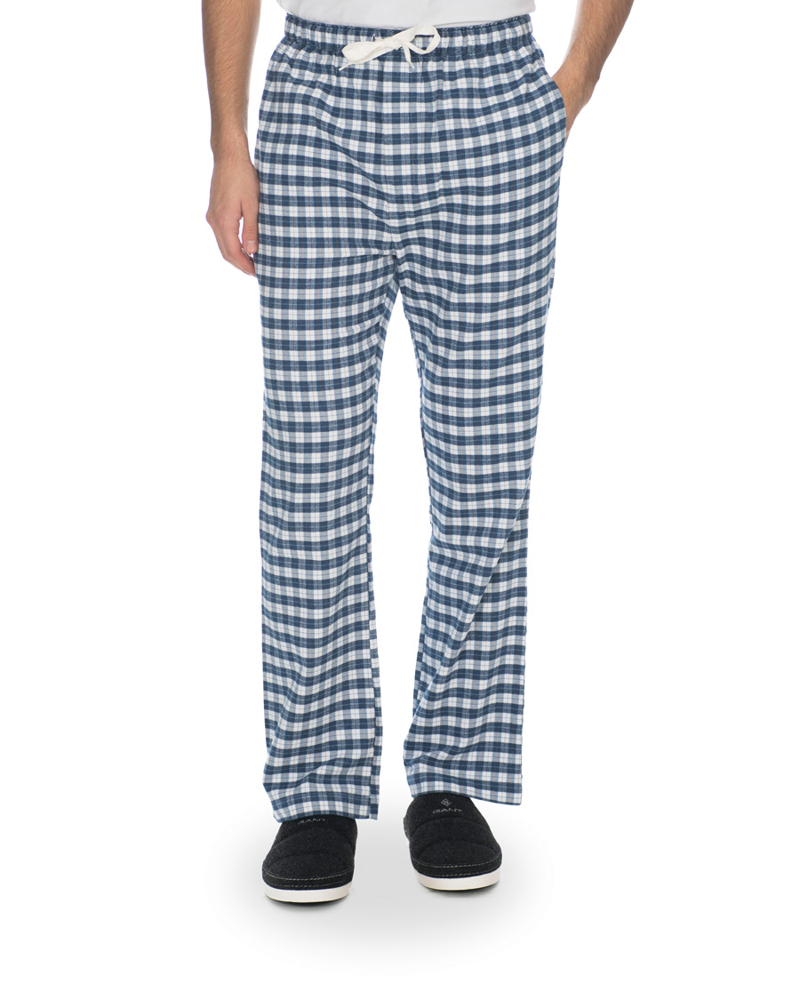 Herre | Undertøy | Gant | Flannel Pyjama Set Eggshell