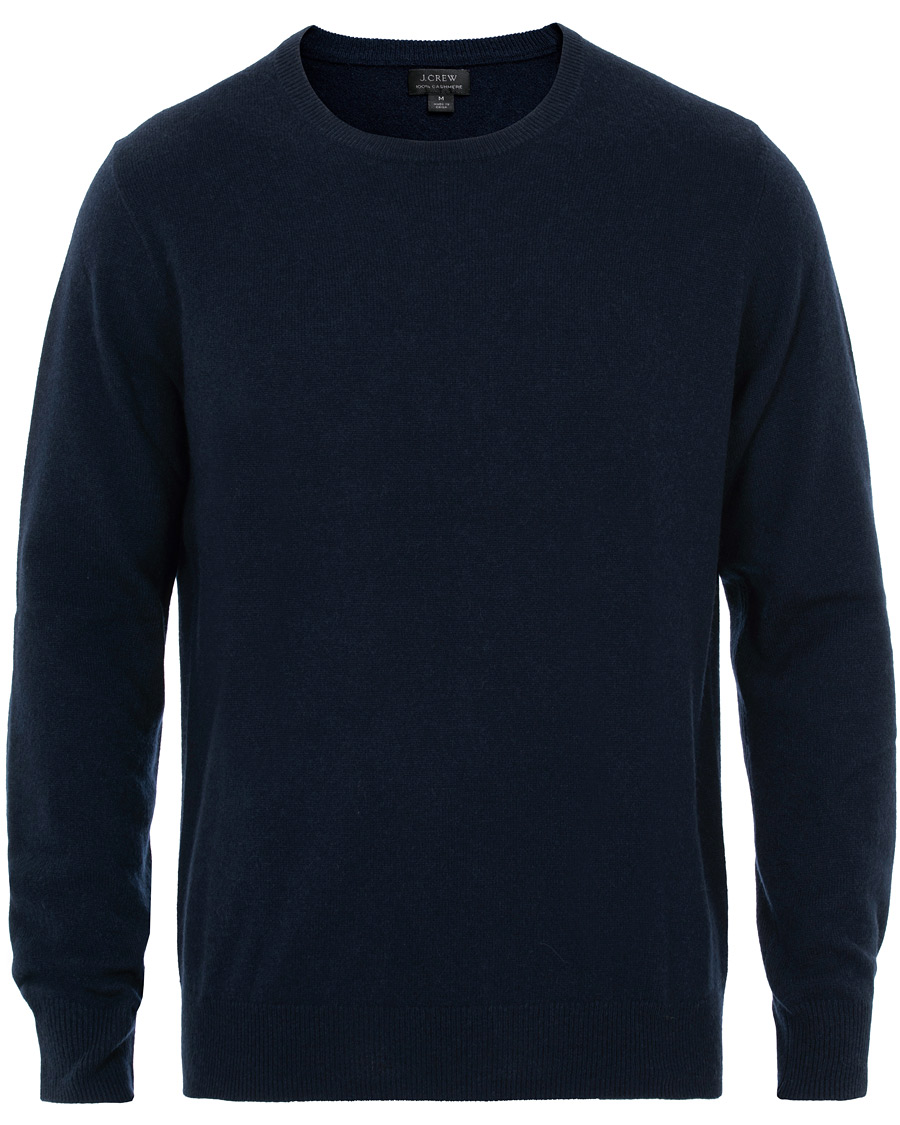 Herre | Gensere | J.Crew | Cashmere Crew Neck Navy