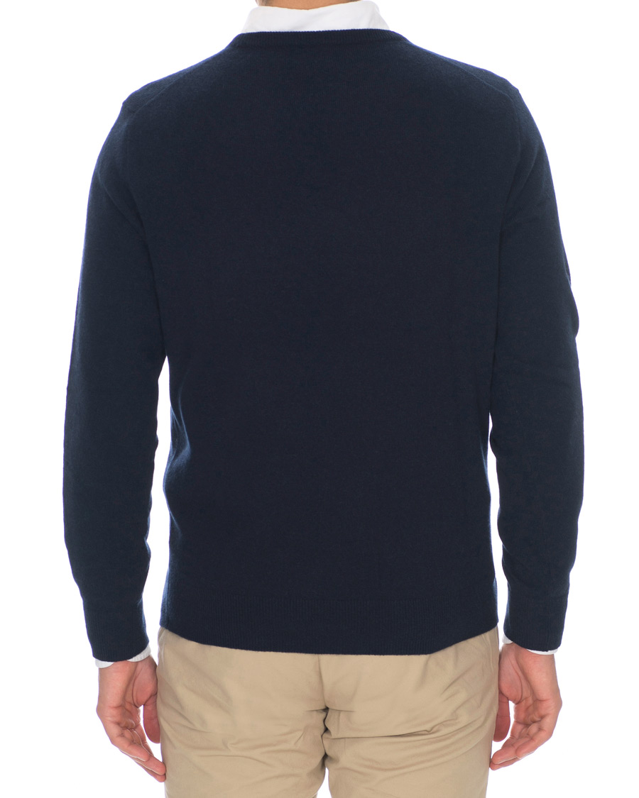 Herre | Gensere | J.Crew | Cashmere Crew Neck Navy