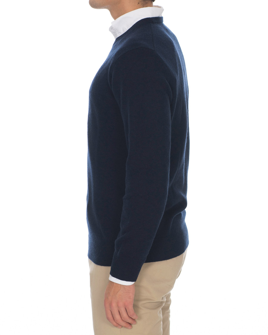 Herre | Gensere | J.Crew | Cashmere Crew Neck Navy