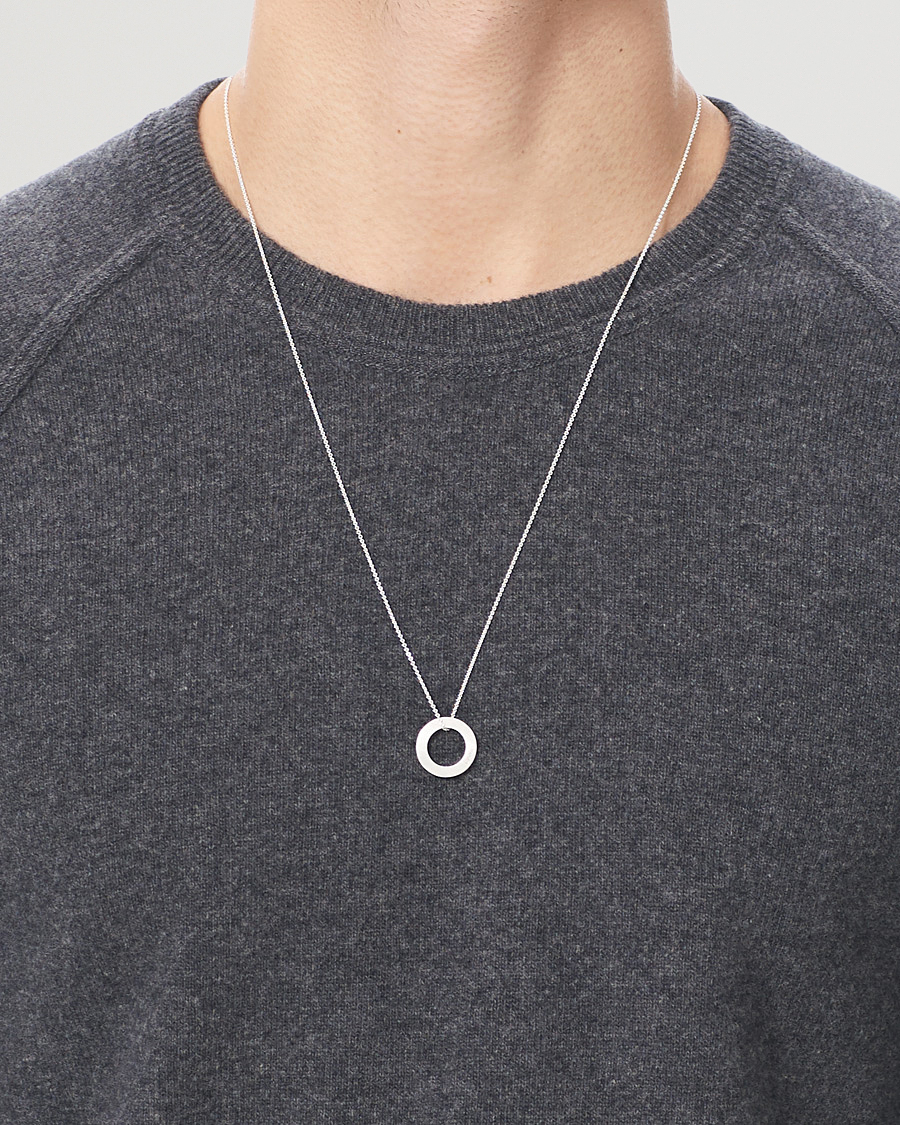 Herre | Smykker | LE GRAMME | Circle Necklace Le 2.5 Sterling Silver