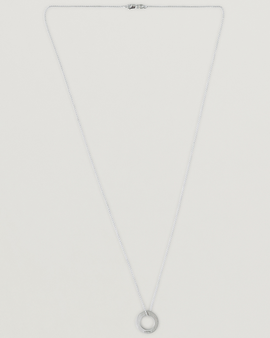 Herre | Smykker | LE GRAMME | Circle Necklace Le 2.5 Sterling Silver
