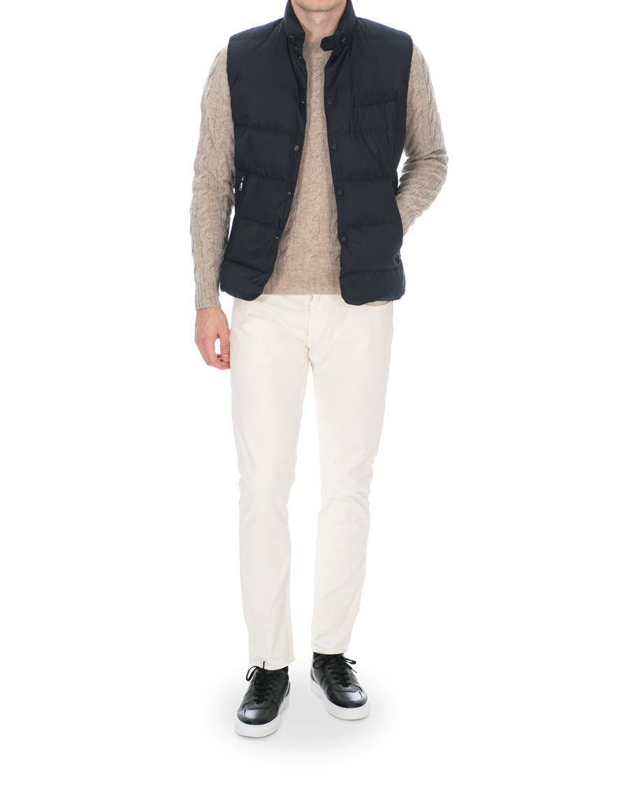 Herre | Jakker | Ralph Lauren Purple Label | Whitwell Matt Nylon Vest Chairman Navy