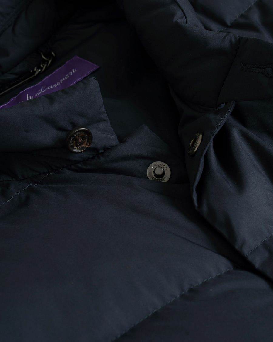 Herre | Jakker | Ralph Lauren Purple Label | Whitwell Matt Nylon Vest Chairman Navy