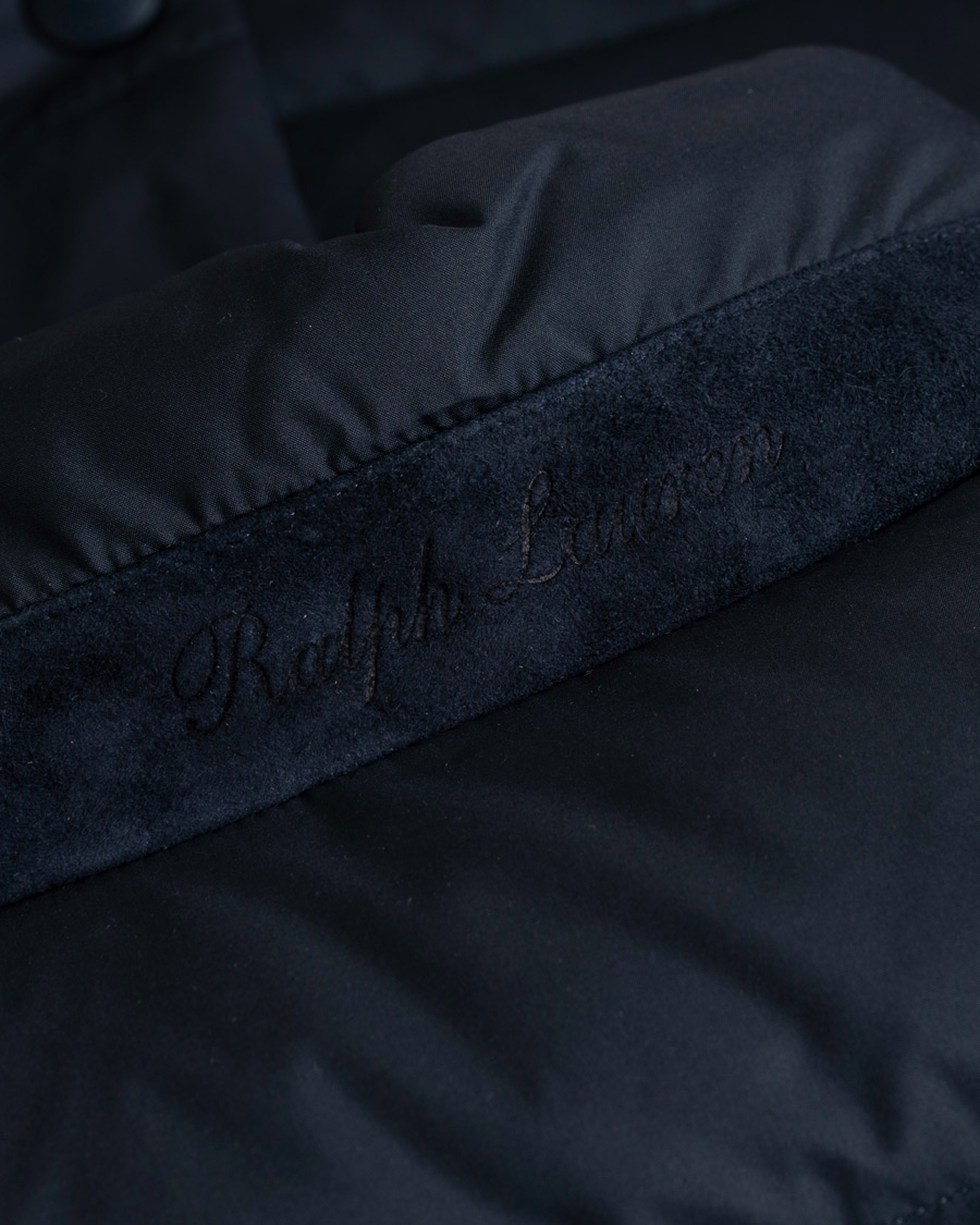 Herre | Jakker | Ralph Lauren Purple Label | Whitwell Matt Nylon Vest Chairman Navy