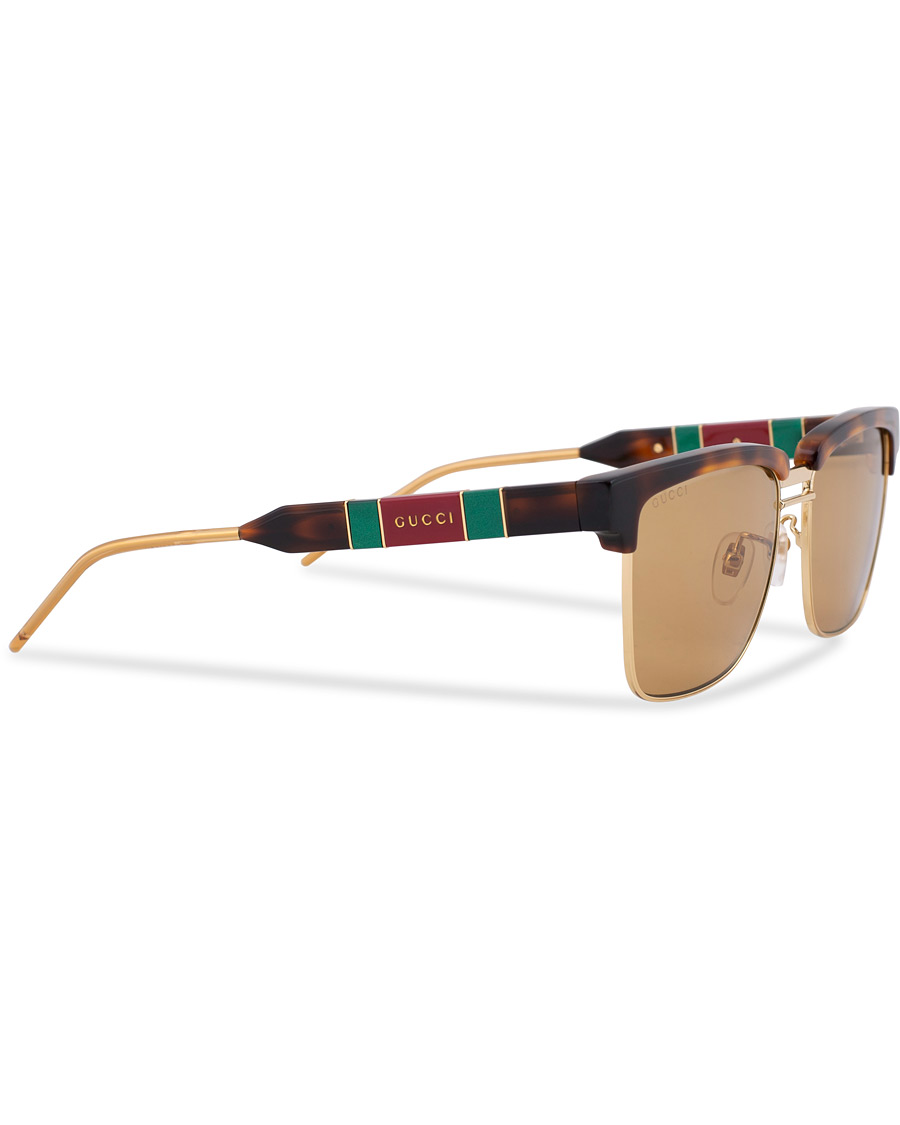 Herre | Gucci GG0603S Sunglasses Havana/Brown | Gucci | GG0603S Sunglasses Havana/Brown