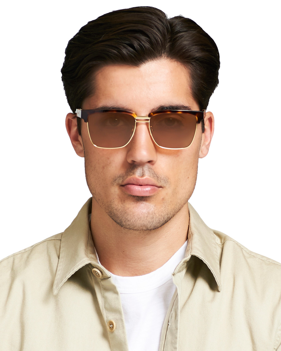 Herre | Gucci GG0603S Sunglasses Havana/Brown | Gucci | GG0603S Sunglasses Havana/Brown