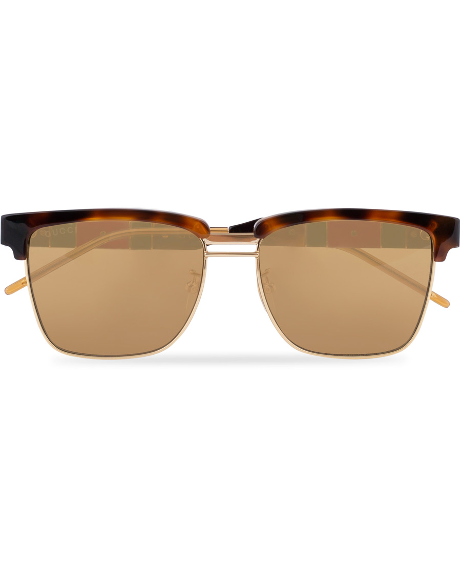 Herre | Gucci GG0603S Sunglasses Havana/Brown | Gucci | GG0603S Sunglasses Havana/Brown