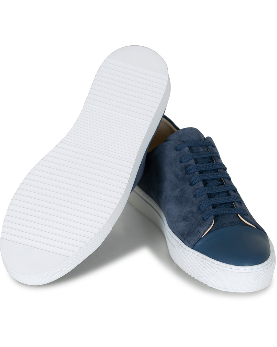 Herre | Axel Arigato Cap Toe Sneaker Navy Suede | Axel Arigato | Cap Toe Sneaker Navy Suede