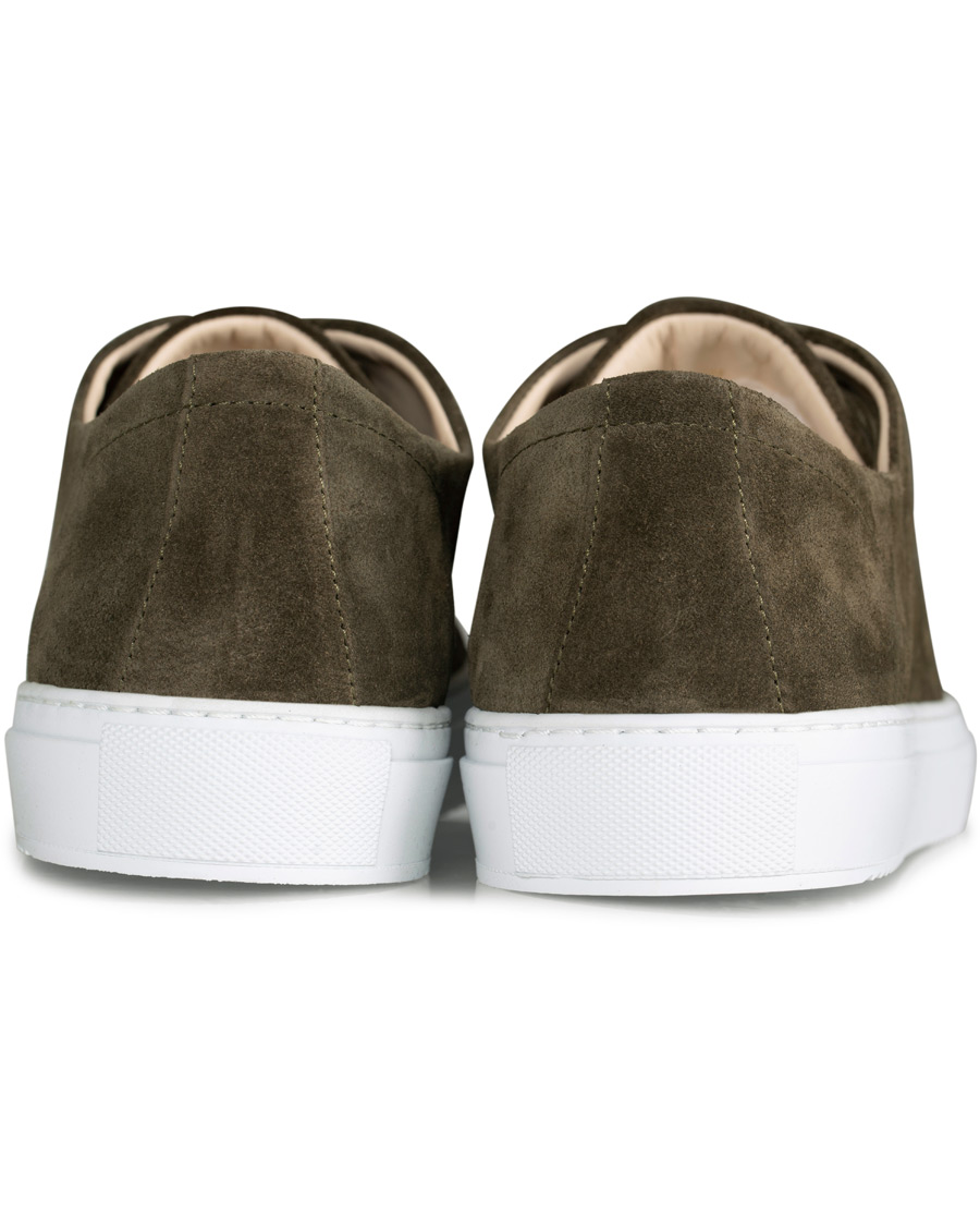Herre | Axel Arigato Cap Toe Sneaker Military Green Suede | Axel Arigato | Cap Toe Sneaker Military Green Suede
