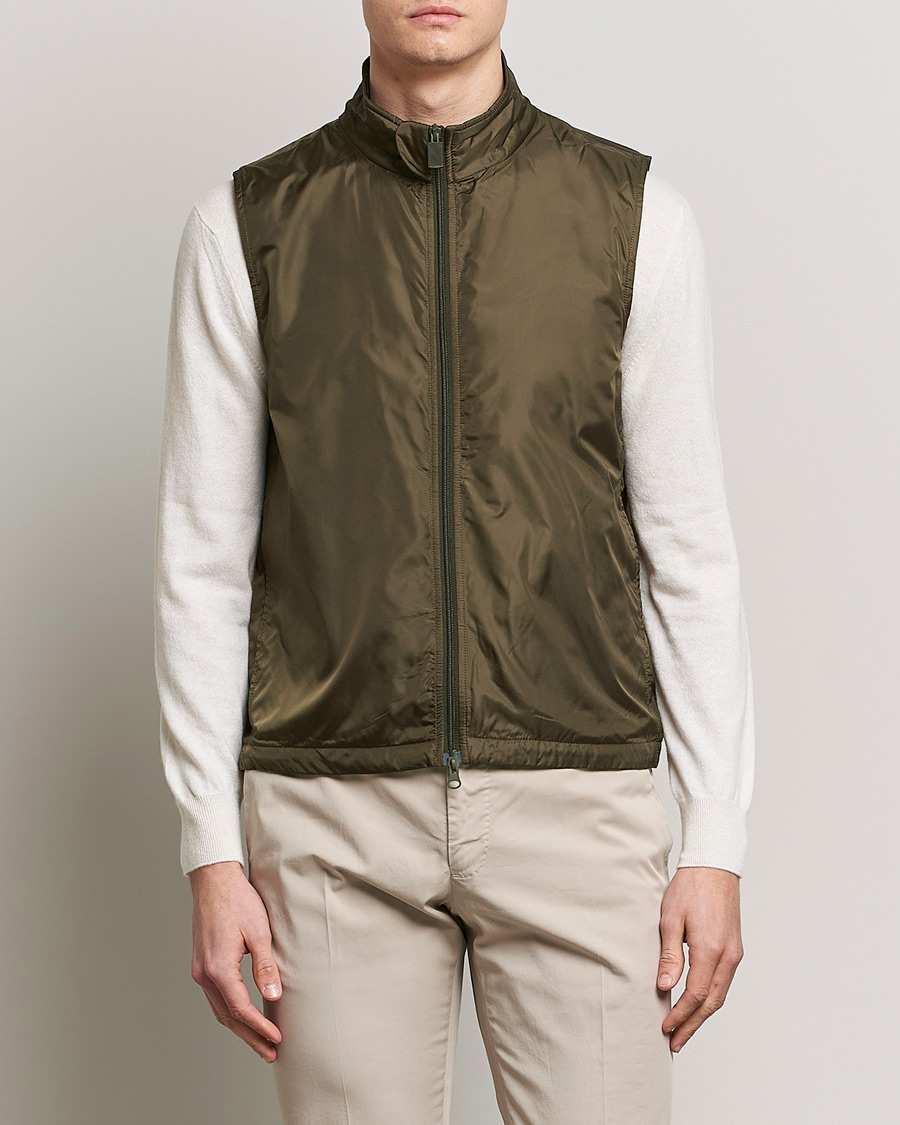 Herre | Avdelinger | Aspesi | Vernes Nylon Gilet Dark Military