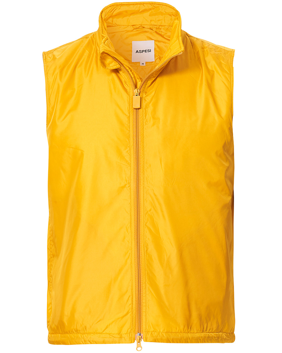 Herre | Jakker | Aspesi | Vernes Nylon Vest Yellow
