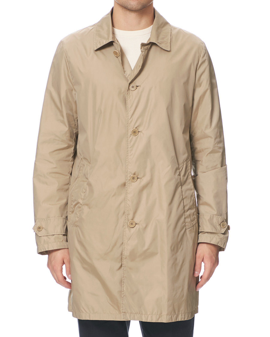 Herre | Jakker | Aspesi | Lemon Nylon Coat Beige
