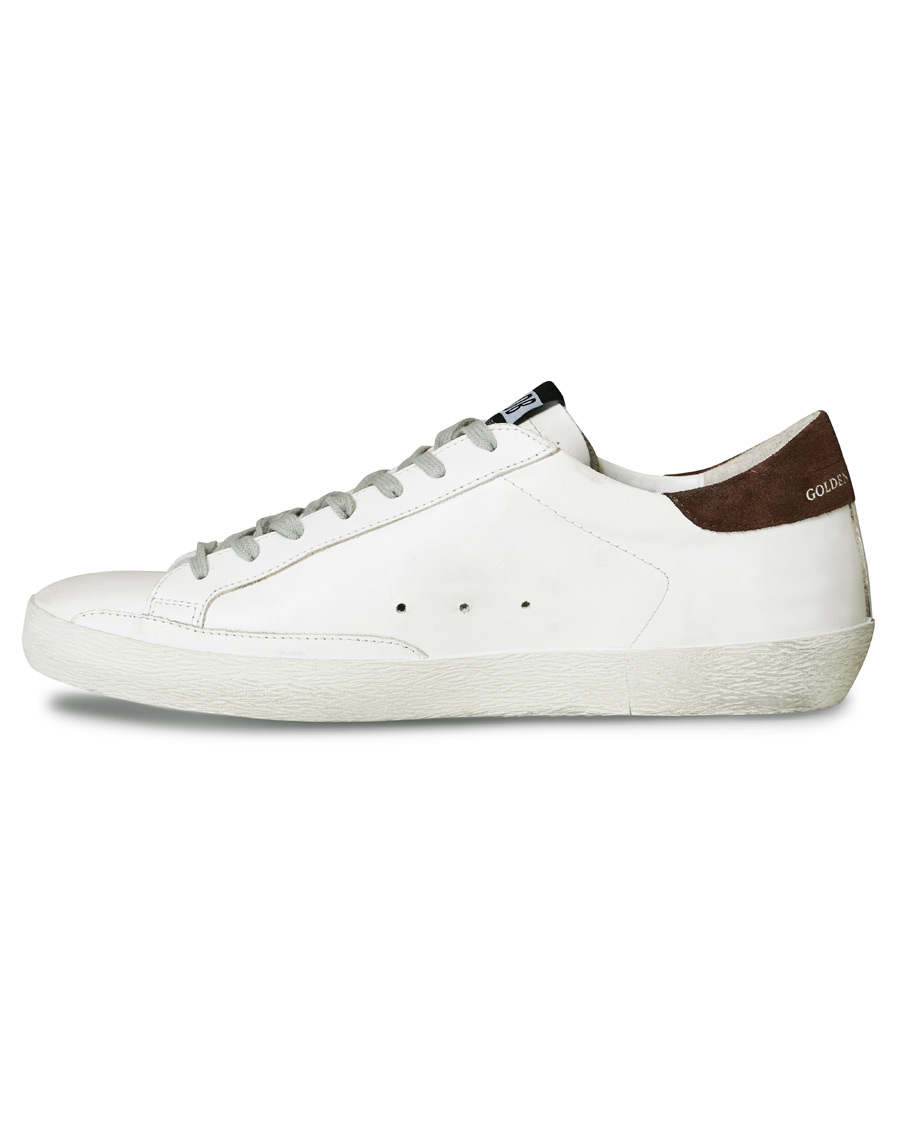 Herre | Golden Goose Deluxe Brand Incense Nabuck Star Superstar Sneaker White Calf | Golden Goose | Deluxe Brand Incense Nabuck Star Superstar Sneaker White Calf