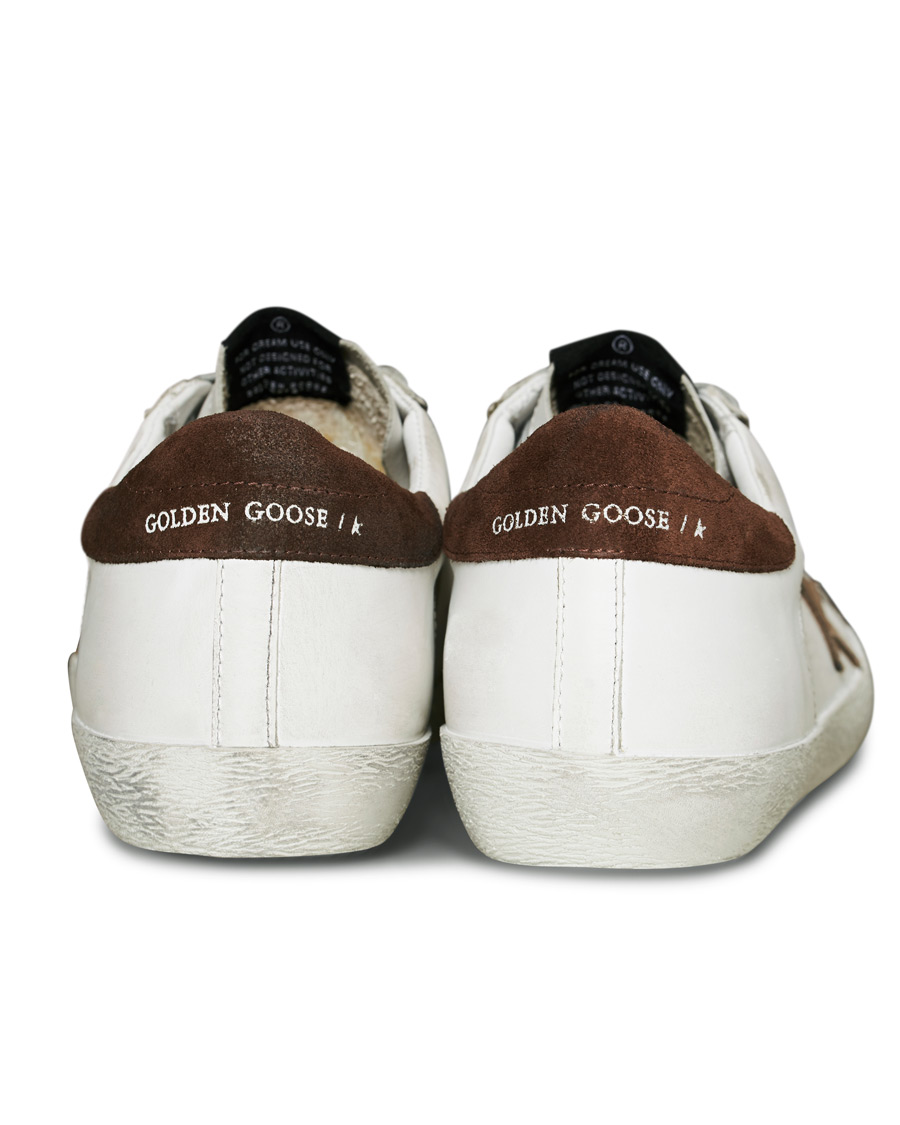 Herre | Golden Goose Deluxe Brand Incense Nabuck Star Superstar Sneaker White Calf | Golden Goose | Deluxe Brand Incense Nabuck Star Superstar Sneaker White Calf